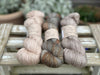 Three colour Keld Twist fingering weight yarn pack - Moors and Light Neutrals