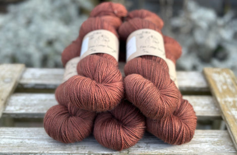 Hayton 4ply in Copper Beech (Dyelot 131125)