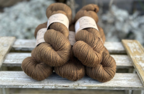 Hayton 4ply in Chestnut (Dyelot 131125)