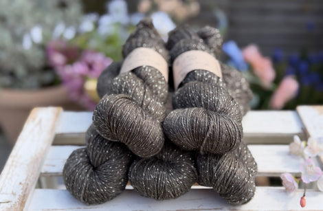 Nateby 4ply in Charcoal (Dyelot 170326)