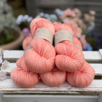 Brimham Bio 3ply in Apricot Tulip (Dyelot 050426)