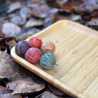5 x Autumn/Winter themed 4ply Yarnlings™ (25g)