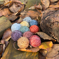 10 x Autumn/Winter themed 4ply Yarnlings™ (50g)