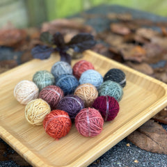 10 x Autumn/Winter themed 4ply Yarnlings™ (50g)