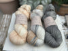 Three colour hand dyed Rosedale 4ply yarn pack - Old Barn