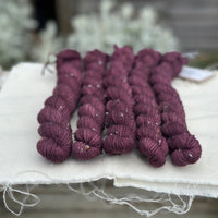 Keswick 4ply 20g Mini Skein in Black Magic Rose (Dyelot 170525)