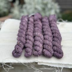 Keswick 4ply 20g Mini Skein in Thunder (Dyelot 170525)