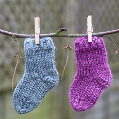 Teeny Tiny Socks knitting pattern: Digital Download