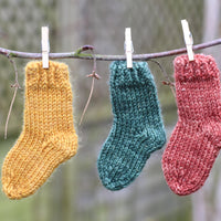 Teeny Tiny Socks knitting pattern: Digital Download