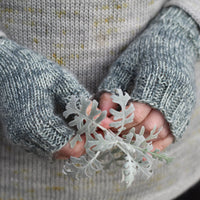 Walshford Fingerless Mitts knitting pattern: Digital Download