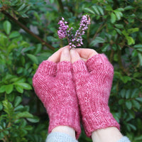 Walshford Fingerless Mitts knitting pattern: Digital Download