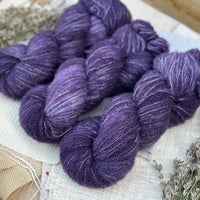 Brimham Boucle (lace) in Damson (Dyelot 140924)