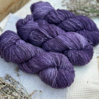Brimham Boucle (lace) in Damson (Dyelot 140924)