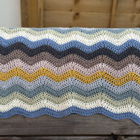 Ripple Lap Blanket yarn pack - Milburn DK