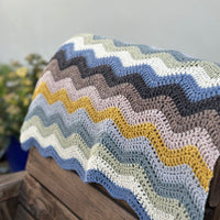 Ripple Lap Blanket yarn pack - Milburn DK