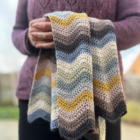 Ripple Lap Blanket yarn pack - Milburn DK