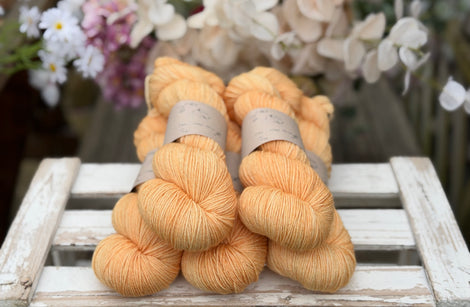 Rosedale 4ply in Cloudberry (Dyelot 220526)