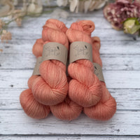 Bowland 4ply in Apricot Tulip (Dyelot 020626)