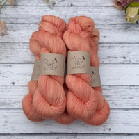 Bowland 4ply in Apricot Tulip (Dyelot 020626)