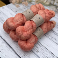 Bowland 4ply in Apricot Tulip (Dyelot 020626)