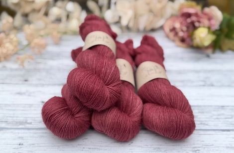 Bowland 4ply in Faded Bloom (Dyelot 020626)