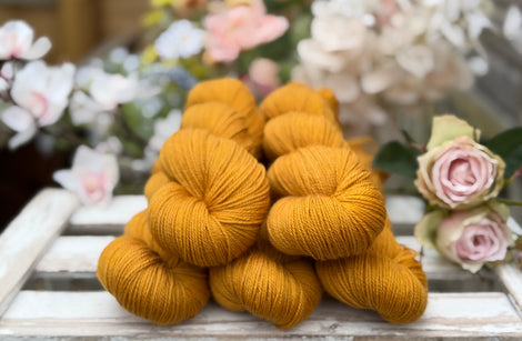 Hayton 4ply in Marigold (Dyelot 110626)