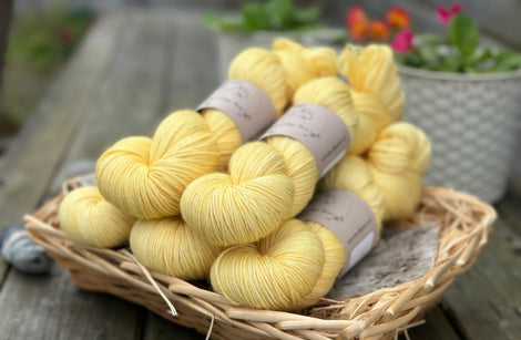 Tempo 4ply in Daffodil (Dyelot 020524)
