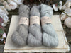 Baby alpaca yarn pack for a fluffy Cloud Cowl - greys