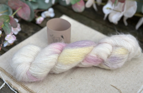 Lowther Lace in Sweet Pea (Dyelot 080226)