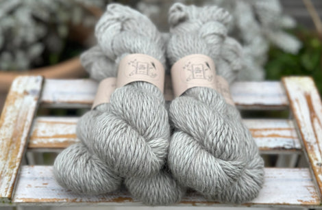 Whitfell Chunky in Steel (dyelot 090226)