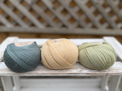 Five colour 4ply yarn packs