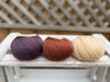 Three colour Milburn 4ply/fingering weight yarn pack - Elegance (150g)