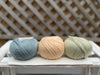 Three colour Milburn DK yarn pack - Vintage Greens (150g)