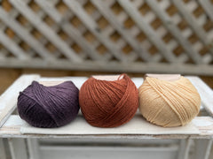 Three colour DK yarn packs