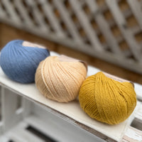 Three colour Milburn DK yarn pack - Beach Hut (150g)