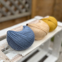 Three colour Milburn DK yarn pack - Beach Hut (150g)