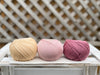 Three colour Milburn DK yarn pack - Pinks (150g)