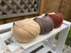Three colour Milburn DK yarn pack - Warm Tones (150g)
