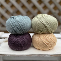 Four colour Milburn DK yarn pack - Hedgerow (200g)
