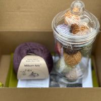 Lucky Dip Cowl knitting kit (4ply)