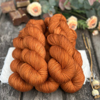 Brimham 4ply High Twist in Rust (Dyelot 180725)
