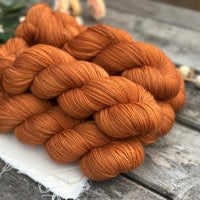 Brimham 4ply High Twist in Rust (Dyelot 180725)
