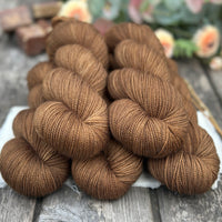 Brimham 4ply High Twist in Chestnut (Dyelot 180725)