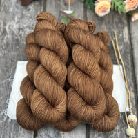 Brimham 4ply High Twist in Chestnut (Dyelot 180725)