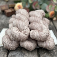 Brimham 4ply High Twist in Stone (Dyelot 180725)