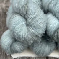 Brimham Fluff (lace) in Slate (Dyelot 030725)