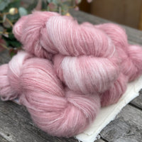 Brimham Fluff (lace) in Rambling Rose (Dyelot 030725)