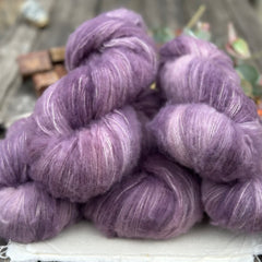 Brimham Fluff (lace) in Thunder (Dyelot 030725)