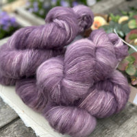 Brimham Fluff (lace) in Thunder (Dyelot 030725)