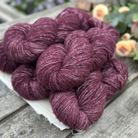 Brimham Boucle (lace) in Black Magic Rose (Dyelot 170725)